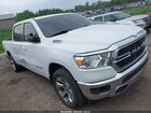 2021 Ram 1500 Big Horn  4x4 5'7 Box White vin: 1C6SRFFT2MN771563