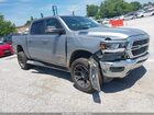 2019 Ram 1500 Big Horn/lone Star  4x4 5'7 Box Silver vin: 1C6SRFFTXKN538060