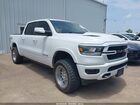2020 Ram 1500 Laramie  4x4 5'7 Box White vin: 1C6SRFJT6LN207257