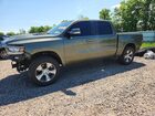 2021 Ram 1500 Laramie Green vin: 1C6SRFJT8MN777844