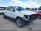 2019 Ram 1500 Longhorn  4x4 5'7 Box White vin: 1C6SRFKT2KN883735