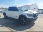 2019 Ram 1500 Rebel  4x4 5'7 Box White vin: 1C6SRFLT8KN830259