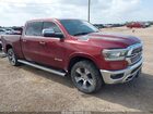 2022 Ram 1500 Laramie  4x4 6'4 Box Maroon vin: 1C6SRFRT2NN438938