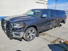 2021 Ram 1500 Laramie Gray vin: 1C6SRFRT6MN634699