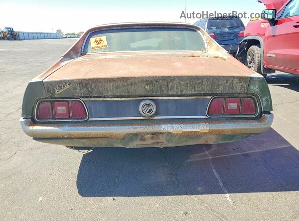 1F04H177335 1971 FORD MUSTANG Зеленый Вид сзади