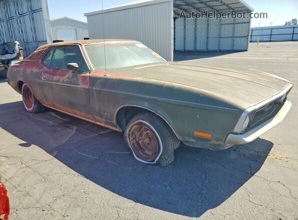 1F04H177335 1971 FORD MUSTANG Зеленый Передняя правая четверть