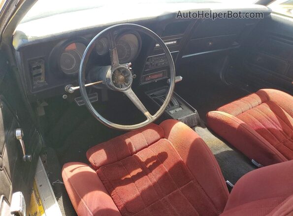 1F05H192285 1971 FORD MUSTANG Yellow Вид панелі приладів