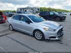 2016 Ford Fusion S Серебряный vin: 1FA6P0G79G5103283