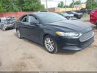 2016 Ford Fusion Se Black vin: 1FA6P0H7XG5103954