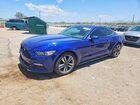 2016 Ford Mustang Blue vin: 1FA6P8AM6G5221286