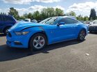 2017 Ford Mustang Синий vin: 1FA6P8AM6H5259828