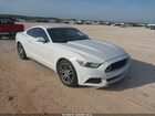 2016 Ford Mustang V6 White vin: 1FA6P8AM8G5206434