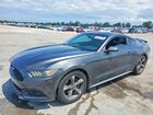 2016 Ford Mustang Gray vin: 1FA6P8AM8G5251034