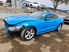2017 Ford Mustang Blue vin: 1FA6P8AM9H5330505