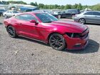 2016 Ford Mustang Gt/gt Premium Red vin: 1FA6P8CF1G5206676