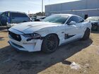 2019 Ford Mustang Gt White vin: 1FA6P8CFXK5201730