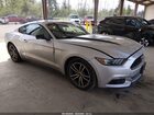 2016 Ford Mustang Ecoboost Silver vin: 1FA6P8TH1G5257869