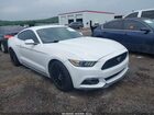 2016 Ford Mustang Ecoboost White vin: 1FA6P8TH1G5279256