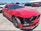 2017 Ford Mustang Ecoboost Red vin: 1FA6P8TH6H5281909