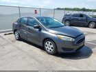 2017 Ford Focus S Gray vin: 1FADP3E28HL210614
