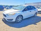 2017 Ford Focus S White vin: 1FADP3E28HL256671