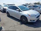 2016 Ford Focus Se Silver vin: 1FADP3F20GL246746