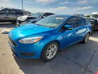 2016 Ford Focus Se Синий vin: 1FADP3F20GL281478