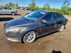 2016 Ford Focus Se Gray vin: 1FADP3F20GL300031