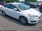 2018 Ford Focus Se White vin: 1FADP3F20JL262565