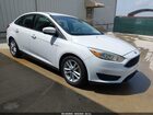 2018 Ford Focus Se White vin: 1FADP3F20JL328869