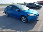 2016 Ford Focus Se Blue vin: 1FADP3F21GL238221