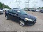 2016 Ford Focus Se Black vin: 1FADP3F21GL279240