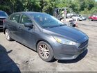 2018 Ford Focus Se Gray vin: 1FADP3F21JL326841