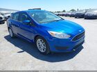 2018 Ford Focus Se Синий vin: 1FADP3F21JL328606