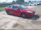 2016 Ford Focus Se Red vin: 1FADP3F22GL238597