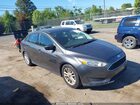 2018 Ford Focus Se Gray vin: 1FADP3F22JL201928