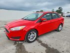 2017 Ford Focus Se Красный vin: 1FADP3F23HL312112