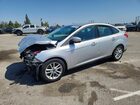 2016 Ford Focus Se Silver vin: 1FADP3F24GL263923