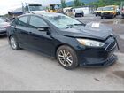 2016 Ford Focus Se Black vin: 1FADP3F26GL303161