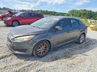 2016 Ford Focus Se Gray vin: 1FADP3F27GL265908