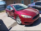 2017 Ford Focus Se Red vin: 1FADP3F27HL263304
