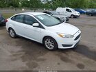 2018 Ford Focus Se White vin: 1FADP3F27JL272249