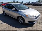 2018 Ford Focus Se Silver vin: 1FADP3F27JL327461