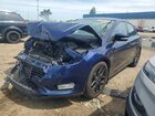 2016 Ford Focus Se Blue vin: 1FADP3F28GL202414