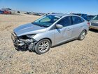 2017 Ford Focus Se Silver vin: 1FADP3F28HL267152