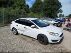 2018 Ford Focus Se White vin: 1FADP3F28JL287889