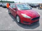 2016 Ford Focus Se Red vin: 1FADP3F29GL229637