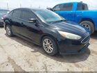 2016 Ford Focus Se Black vin: 1FADP3F29GL263724