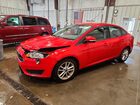 2016 Ford Focus Se Red vin: 1FADP3F29GL289739