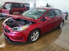 2016 Ford Focus Se Red vin: 1FADP3F29GL293130